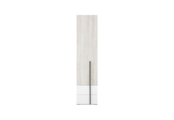 REMAR 2 szekrény, 45x195x43, tölgy Wilton/fehér/antracit -  - 0