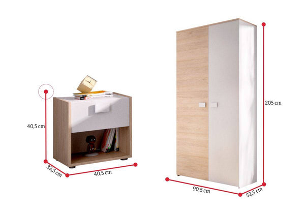 CAMA 2 gyerekszoba összeállítás - ROZMEROVKA - 1