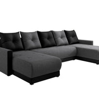 DESIGNIA U alakú ülőgarnitúra, 286x140 cm, sawana, sawana 05_14 -  - 0
