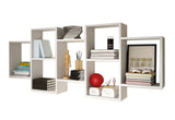 GIRONA 001 polc, 160x5x65x18, fehér -  - 0