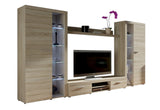 KLOK XL, nappali fal, 300x190x34, sonoma tölgy -  - 0