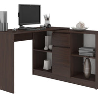 ARMARIA B-17 Irodai összeállítás, 120x79/77x50, wenge -  - 0