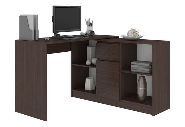 ARMARIA B-17 Irodai összeállítás, 120x79/77x50, wenge -  - 0