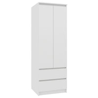 ESTRELLA S60 2D2SZ szekrény, 60x180x51, fehér -  - 0