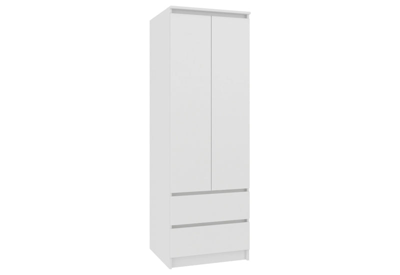 ESTRELLA S60 2D2SZ szekrény, 60x180x51, fehér -  - 0