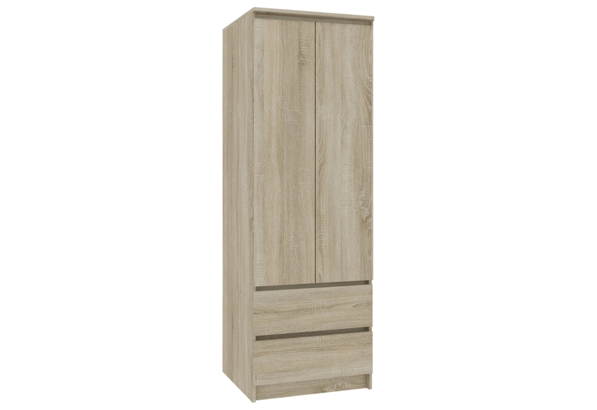 ESTRELLA S60 2D2SZ szekrény, 60x180x51, sonoma -  - 0