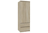 ESTRELLA S60 2D2SZ szekrény, 60x180x51, sonoma -  - 0
