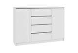 ARMARIA K140 2D4SZ komód, 138x99x40, fehér -  - 0