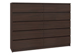 ARMARIA K160 10SZ komód, 160x121x40, wenge -  - 0