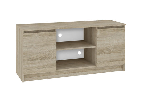 RUTH RTV K120 2D1P TV asztal, 120x55x40 sonoma tölgy -  - 0