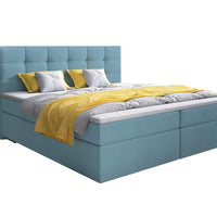 GLOSE kárpitozott boxspring ágy, 140x200, cosmic 05 -  - 0