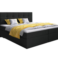 GLOSE kárpitozott boxspring ágy, 140x200, cosmic 100 -  - 0
