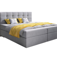 GLOSE kárpitozott boxspring ágy, 140x200, cosmic 160 -  - 0