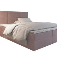 LENY kárpitozott boxspring ágy, 140x200, kronos 27 -  - 0