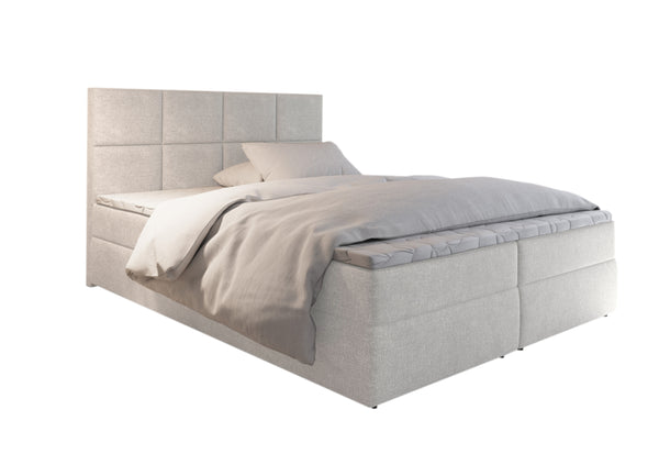 LENY kárpitozott boxspring ágy, 160x200, Cosmic 10 -  - 0