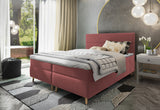CLAUS kárpitozott boxspring ágy, 180x200, kronos 29 + topper -  - 0