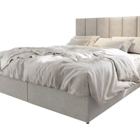 KARDI kárpitozott boxspring ágy, 140x200, cosmic 10 -  - 0