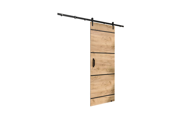 LIKO IV tolóajtó + Halk zárórendszer, 90x204, arany kraft tölgy -  - 0