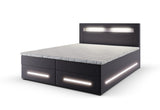 MINOR kárpitozott boxspring ágy + topper, 140x200, soft 29 -  - 0