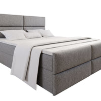 MILON kárpitozott boxspring ágy + topper, 160x200, sawana 21 -  - 0