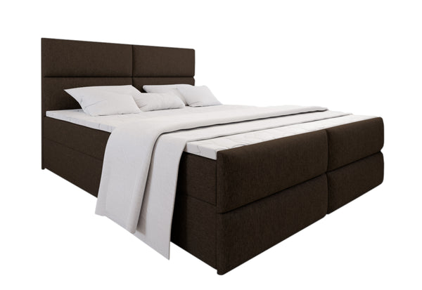 MILON kárpitozott boxspring ágy + topper, 180x200, sawana 26 -  - 0