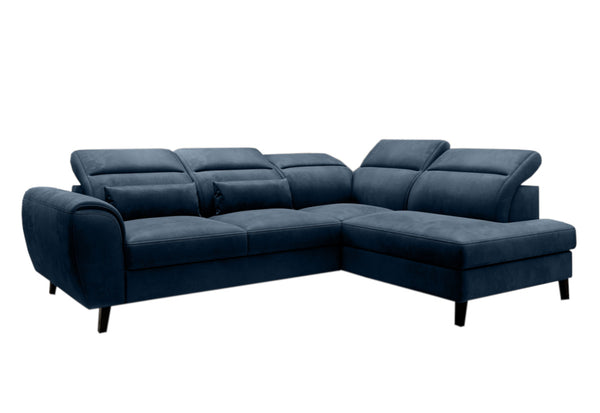 BLUM sarok ülőgarnitúra, 255x83-100x201, nube 40, jobb -  - 0