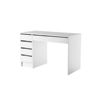 TARA íróasztal 120x75x55, fehér -  - 0