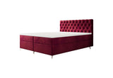 FESTER 2 kárpitozott boxspring ágy, 160x200, Monolith 59 -  - 0