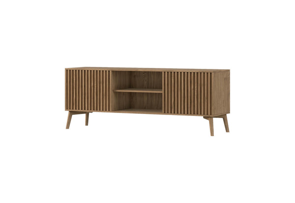ETSIAN TV asztal, 150x52x40, tölgy artisan -  - 0