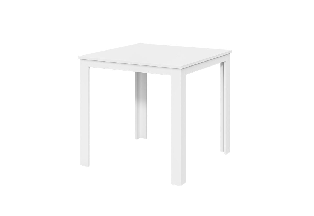 JENA 2 dohányzóasztal, 80x60x80, fehér -  - 0