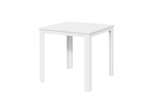 JENA 2 dohányzóasztal, 80x60x80, fehér -  - 0