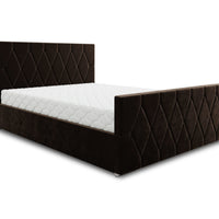 ADELINE boxspring kárpitozott ágy, 120x200, itaka 41 -  - 0