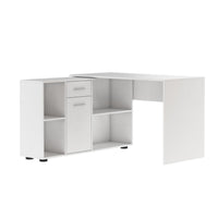 ELISEA íróasztal, 121,4x75,3x120, fehér -  - 0