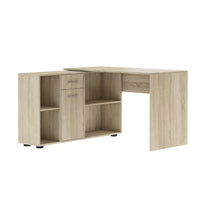 ELISEA íróasztal, 121,4x75,3x120, tölgy sonoma -  - 0