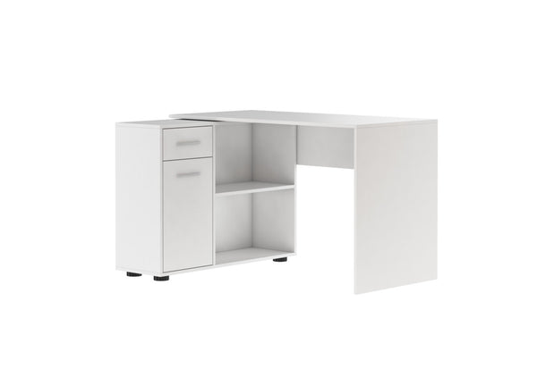 SAULA íróasztal, 120x75,3x91, fehér -  - 0