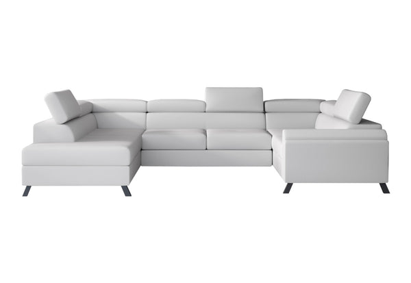 ESMADA ágyazható U alakú ülőgarnitúra, 336x92x200, soft 17, balos -  - 0