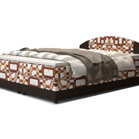ORAN kárpitozott boxspring ágy, 140x200, damir 1/rainbow 41 -  - 0