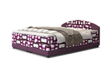 ORAN kárpitozott boxspring ágy, 140x200, damir 2/rainbow 9 -  - 0