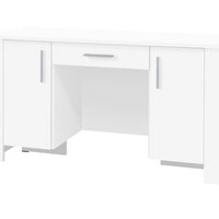 SIRO 1SZ2D íróasztal, 140x77x55, fehér -  - 0