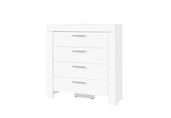 SIRO 4SZ komód, 100x106x42, fehér -  - 0