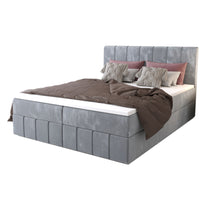 HAMAN kárpitozott boxspring ágy, 140x200, monolith 70 -  - 0