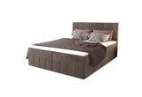 HAMAN kárpitozott boxspring ágy, 140x200, monolith 15 -  - 0