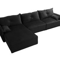 LINON 2 ágyazható sarok ülőgarnitúra, 318x85x179, royal 31, balos -  - 0