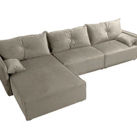 LINON 2 ágyazható sarok ülőgarnitúra, 318x85x179, royal 04, balos -  - 0