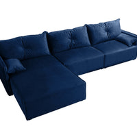 LINON 2 ágyazható sarok ülőgarnitúra, 318x85x179, royal 22, balos -  - 0