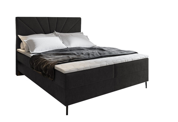 MERI kárpitozott boxspring ágy, 140x200,  cosmic 100 -  - 0