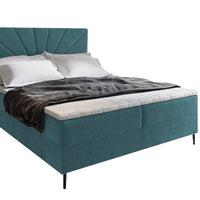 MERI kárpitozott boxspring ágy, 140x200,  cosmic 190 -  - 0