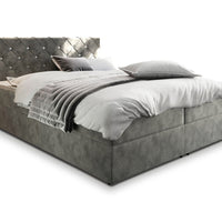 IRANA kárpitozott boxspring ágy, 140x200,  magic velvet 2217 -  - 0