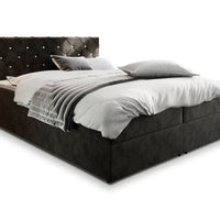 IRANA kárpitozott boxspring ágy, 160x200,  magic velvet 2219 -  - 0