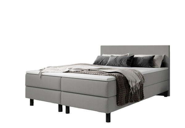 GINA kárpitozott boxspring ágy, 160x200,  inari 91 -  - 0